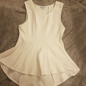 She & Sky Peplum Top